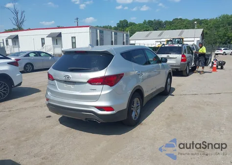 2017 Hyundai Santa Fe Sport 2.4L from USA, damaged, VIN 5XYZT3LB3HG433413